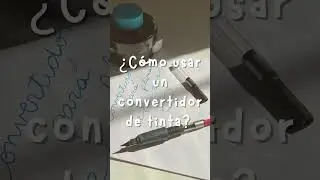 Convertidor de tinta lamy &eacute;mbolo tutorial