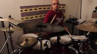 Los Elk   Black and Blues drum cover Lugui Nassam