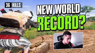 Novo RECORDE Mundial TPP? 36 Kills Solo x Squad
