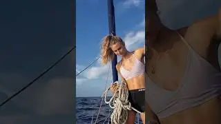 morning 1 of sailing alone across the Pacific Ocean!