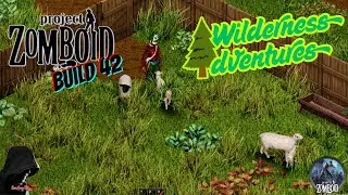 Project Zomboid Build 42 - Wilderness Adventures Ep24: Одна овца, две овцы, три овцы, четыре!
