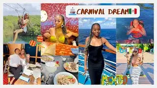 Life on CARNIVAL CRUISE🚢🌴 First Baecation + Belize + Costa Maya + Cozumel + Zip-lining🇲🇽