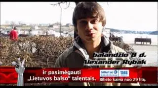 Alexander Rybak / Voice of Lithuania (greeting)