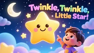 Twinkle Twinkle Little Star | Детские стишки для детей | Классическая колыбельная, ремикс оригинала