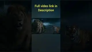 simba and sher khan vs beast 🔥#ai #sherekhan #simba #animation #movie  #hollywood