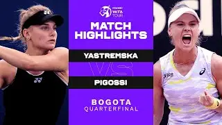 Dayana Yastremska vs. Laura Pigossi | 2022 Bogota Quarterfinal | WTA Match Highlights