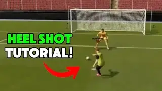 HOW TO HEEL SHOT IN FC 25 - BEST TRICK & SKILL TUTORIAL 