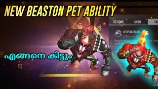 Beaston Pet Ability🔥New Pet in Freefire Malayalam Details of Topup Event Today