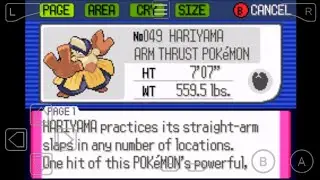 049: Where to Find Hariyama in Pokemon Ruby!
