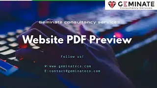Website PDF Preview [ www.geminatecs.com ]