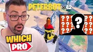 Угадайте, кто из игроков Fortnite является профессиональным игроком, используя ТОЛЬКО игровой про...