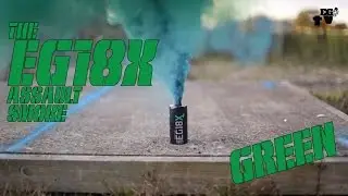 Enola Gaye EG18X Green Smoke Grenade