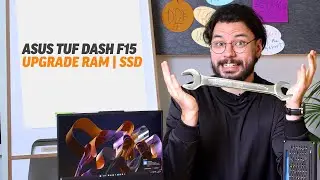 ASUS TUF DASH F15 – RAM & SSD Upgrade leicht gemacht (Deutsch)