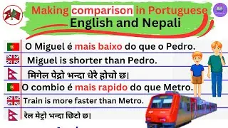 Learn Portuguese in Nepali(पोर्तुगिस भाषा) #bhashachautari#betalfanepal #पोर्तुगिसभाषा