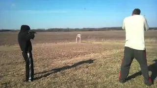 rapid fire AK 47(WASR 10/63) and AR 15