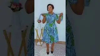Elegant Work Dress | Perfect Kitenge Style for Office | Smart Fashion JP