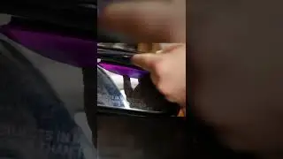 Installing Sideview Mirror Visors from Factory Midnight - Lexus LS400