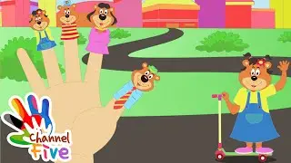 TEDDY BEAR Finger Family | Channel Five