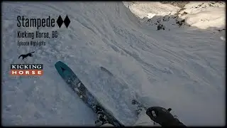 Stampede - Kicking Horse (3/6/24) Double Diamond off Redemption Ridge
