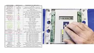 EWC Controls BMPlus-3z menu set up
