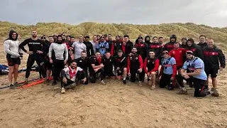 The Saints close out 2023 at Formby Beach