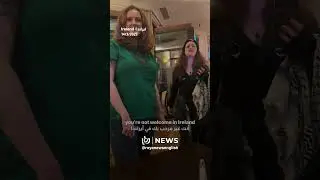 Two Irish women confront &ldquo;Israeli&rdquo; soldier