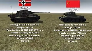 3 Tiger II VS 30 T-34-85 | Men Of War Assault Squad 2