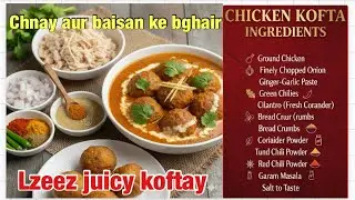 The Secret to Soft Chicken Kofta: No Besan, Just Bread!