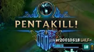 Press R to penta! LoL Karthus Pentakill!