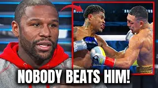 Floyd Mayweather SHOCKED Backstage After Shakur Stevenson vs Teofimo Lopez Fight 😳