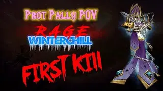 Rage Winterchill Prot Paladin MT POV First Kill - TBC Classic