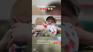 Emotional Soldier Homecoming #militaryhomecoming #foryou  #soldierhomecoming #homecoming