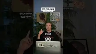 Bad Bunny Songs You Didn&rsquo;t Know Were Sampled #shorts #badbunny