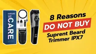 Обзор триммера для бороды SUPRENT IPX7 | 8 причин НЕ покупать ⚠️💈