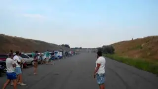 Mitsubishi Outlander 400+ Hp vs Subaru Sti 400 +Hp dragracing