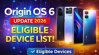 🚀 Origin OS 6 Update 2026 🔥 All Eligible Vivo & iQOO Devices List 😱