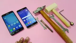Samsung On Nxt vs A5 (2016) Hammer Test & Tool Test