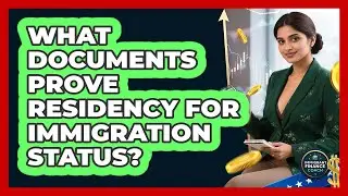 What Documents Prove Residency For Immigration Status? - Immigrant Finance Coach