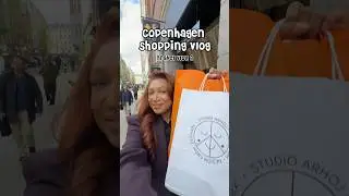 Copenhagen Shopping Vlog | Everything I Bought in Copenhagen