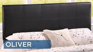 Oliver Upholstered Vegan Leather Headboard