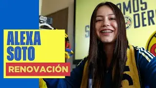 Alexa Soto renueva con el Club América Femenil | Entrevista exclusiva | ¡Vamos juntas!
