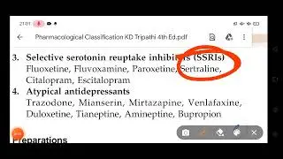 ||antidepressants drugs||classification series