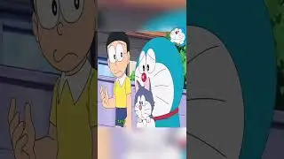 Doraemon Finds His Mini Clone Cat doraemon #anime #animeedit #viral