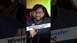 Easy Wireless Files Transfer ⚡ #mobiletopc #filetransfer #rvtechshorts