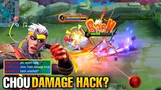 HAZA DAMAGE HACK 😱 FOR CHOU ONESHOT (PLEASE TRY)