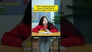 POV: Притворяюсь занятым на уроке