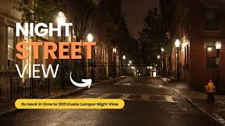 Jalan Kasipillay Kuala Lumpur Night Street View 2021