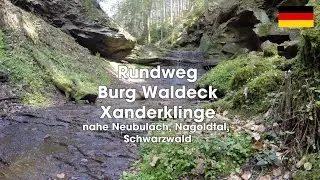 Wanderung Burg Waldeck und Xanderklinge deutsch