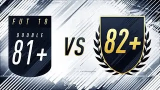 WHICH IS BETTER? 15x 81+ DOUBLE GUARANTEE VS 15x 82+ RATED GUARNATEE! FIFA 18 FUTTIES