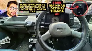 Maruti 800 Ac Kya Thanda Karta Hai Iska Ac ! Ac work | alto k10 | maruti 800 ac